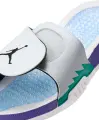 Шлепанцы Nike JORDAN HYDRO 5 RETRO бело-фиолетово-голубо-зеленые 555501-103