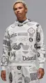 Спортивный костюм Nike JORDAN ESSENTIALS PRINTED FLEECE белый HM7254-133&HM7257-133