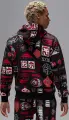 Спортивный костюм Nike JORDAN ESSENTIALS PRINTED FLEECE черный HM7254-010&HM7257-010