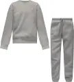 Спортивный костюм женский Nike JORDAN BROOKLYN FLEECE серый FV7074-063&FV7077-063