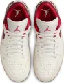 Кросівки жіночі Nike AIR JORDAN 1 LOW SE біло-червоні HJ9338-106