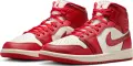 Кросівки жіночі Nike AIR JORDAN 1 MID SE червоно-білі HJ9337-106