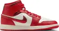 Кросівки жіночі Nike AIR JORDAN 1 MID SE червоно-білі HJ9337-106