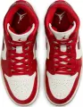 Кросівки жіночі Nike AIR JORDAN 1 MID SE червоно-білі HJ9337-106