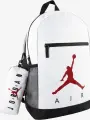 Рюкзак подростковый Nike JORDAN AIR SCHOOL 17L бело-красный 9B0503-001