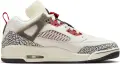 Кроссовки Nike JORDAN SPIZIKE LOW молочно-красно-черные FQ1759-116