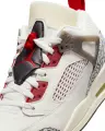 Кроссовки Nike JORDAN SPIZIKE LOW молочно-красно-черные FQ1759-116