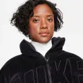 Куртка жіноча Nike SPORTSWEAR ESSENTIAL THERMA-FIT OVERSIZED CORDUROY чорна FB8727-010