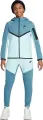 Спортивный костюм подростковый Nike SPORTSWEAR TECH FLEECE темно-бирюзово-голубой HV5867-476__HV5869-006