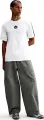 Футболка Nike DRI-FIT бело-черная IH4288-100