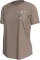 Футболка женская Nike SPORTSWEAR CLUB коричневая IB2447-214