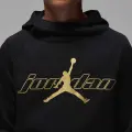 Худи подростковое Nike JORDAN MOUNTAINSIDE FLEECE черно-золотое 95F338-023