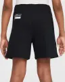 Шорти підліткові Nike AIR FLEECE чорно-білі HF8808-010
