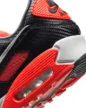 Кроссовки Nike AIR MAX 90 PREMIUM черно-серо-оранжевые HM9432-001