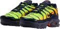 Кроссовки детские Nike AIR MAX PLUS (PS) салатово-оранжево-темно-синие FZ0023-700
