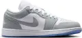 Кросівки жіночі Nike AIR JORDAN 1 LOW сіро-білі DC0774-105