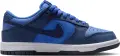 Кросівки підліткові Nike DUNK LOW SE (GS) синьо-темно-сині HQ9293-400
