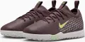 Сороконіжки (шиповки) дитячі Nike JR MERCURIAL ZOOM VAPOR 16 ACADEMY KYLIAN MBAPPÉ TF коричнево-сріблясто-салатові FQ8285-200
