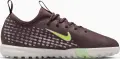 Сороконіжки (шиповки) дитячі Nike JR MERCURIAL ZOOM VAPOR 16 ACADEMY KYLIAN MBAPPÉ TF коричнево-сріблясто-салатові FQ8285-200
