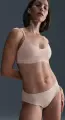 Труси (бріфи) жіночі Nike LEAK PROTECTION PERIOD BRIEF UNDERWEAR бежеві FZ1469-207