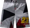 Шорты Nike JORDAN ESSENTIALS 5" POOLSIDE серо-черно-красно-желтые IB8818-011