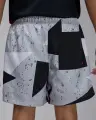 Шорты Nike JORDAN ESSENTIALS 5" POOLSIDE серо-черно-красно-желтые IB8818-011