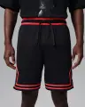 Шорти баскетбольні Nike JORDAN DRI-FIT MESH DIAMOND SHORTS чорно-червоні HF9910-014