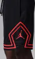 Шорти баскетбольні Nike JORDAN DRI-FIT MESH DIAMOND SHORTS чорно-червоні HF9910-014