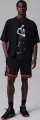 Шорти баскетбольні Nike JORDAN DRI-FIT MESH DIAMOND SHORTS чорно-червоні HF9910-014
