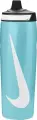 Бутылка для воды Nike REFUEL BOTTLE GRIP 24 OZ 709 мл голубая N.101.0867.430.24