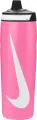 Бутылка для воды Nike REFUEL BOTTLE GRIP 24 OZ 709 мл розовая N.101.0867.645.24