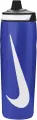 Бутылка для воды Nike REFUEL BOTTLE GRIP 24 OZ 709 мл синяя N.101.0867.417.24