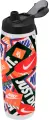 Пляшка для води Nike REFUEL BOTTLE LOCKING LID 32 OZ 946 мл біло-червоно-оранжево-синя N.101.3414.948.32