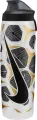 Пляшка для води Nike REFUEL BOTTLE LOCKING LID 32 OZ 946 мл біло-чорно-золота N.101.3414.934.32