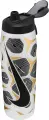 Пляшка для води Nike REFUEL BOTTLE LOCKING LID 32 OZ 946 мл біло-чорно-золота N.101.3414.934.32