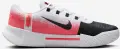 Кросівки тенісні Nike ZOOM GP CHALLENGE 1 HARD біло-чорно-коралові FB3147-102