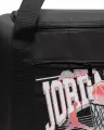 Сумка спортивная Nike JORDAN 84 VINTAGE DUFFEL 51L черно-оранжевая MA9118-G0H