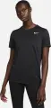 Футболка жіноча Nike DRI-FIT чорна DX0687-010