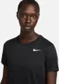 Футболка жіноча Nike DRI-FIT чорна DX0687-010