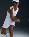 Спідниця для тенісу жіноча Nike VICTORY DRI-FIT FLOUNCY біла FD6528-100
