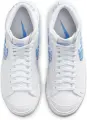 Кеди жіночі Nike BLAZER MID '77 біло-блакитні FD9163-100