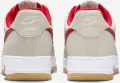Кросівки Nike AIR FORCE 1 '07 LV8 бежево-червоні IB6388-101
