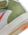 Кросівки Nike AIR FORCE 1 MID QS JEWEL біло-зелено-помаранчеві DQ3505-100