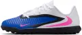 Сороконожки (шиповки) детские Nike JR PHANTOM 6 LOW CLUB TF сине-бело-розовые HQ2006-446