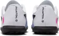 Сороконожки (шиповки) детские Nike JR PHANTOM 6 LOW CLUB TF сине-бело-розовые HQ2006-446