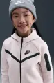 Толстовка підліткова Nike SPORTSWEAR TECH FLEECE світло-рожева HV8695-667