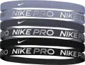 Повязки на голову Nike FLEX CLASSIC HEADBANDS 6PK серые, черные (6 штук) N.101.4434.509.OS
