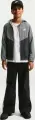 Ветровка подростковая Nike SPORTSWEAR WINDRUNNER серо-темно-серая IF2821-084