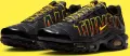 Кросівки Nike AIR MAX PLUS чорно-жовто-помаранчеві IH4459-010