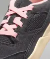 Кроссовки детские Nike FLIGHT COURT (PS) темно-серо-светло-розовые HF3332-012